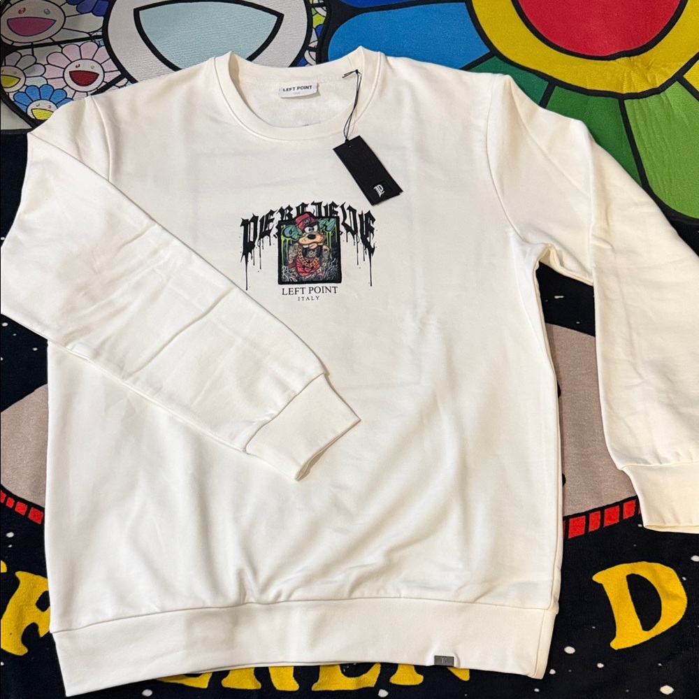 Left Point Goofy Crewneck ( Runs Small ) Fit Large